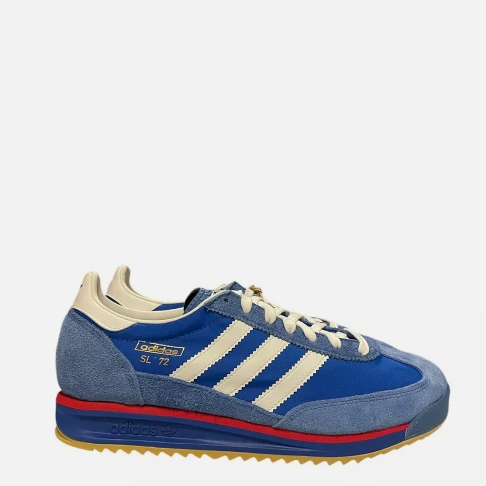 Adidas SL 72 Blue and Cream Sneakers